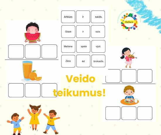 Veido teikumus
